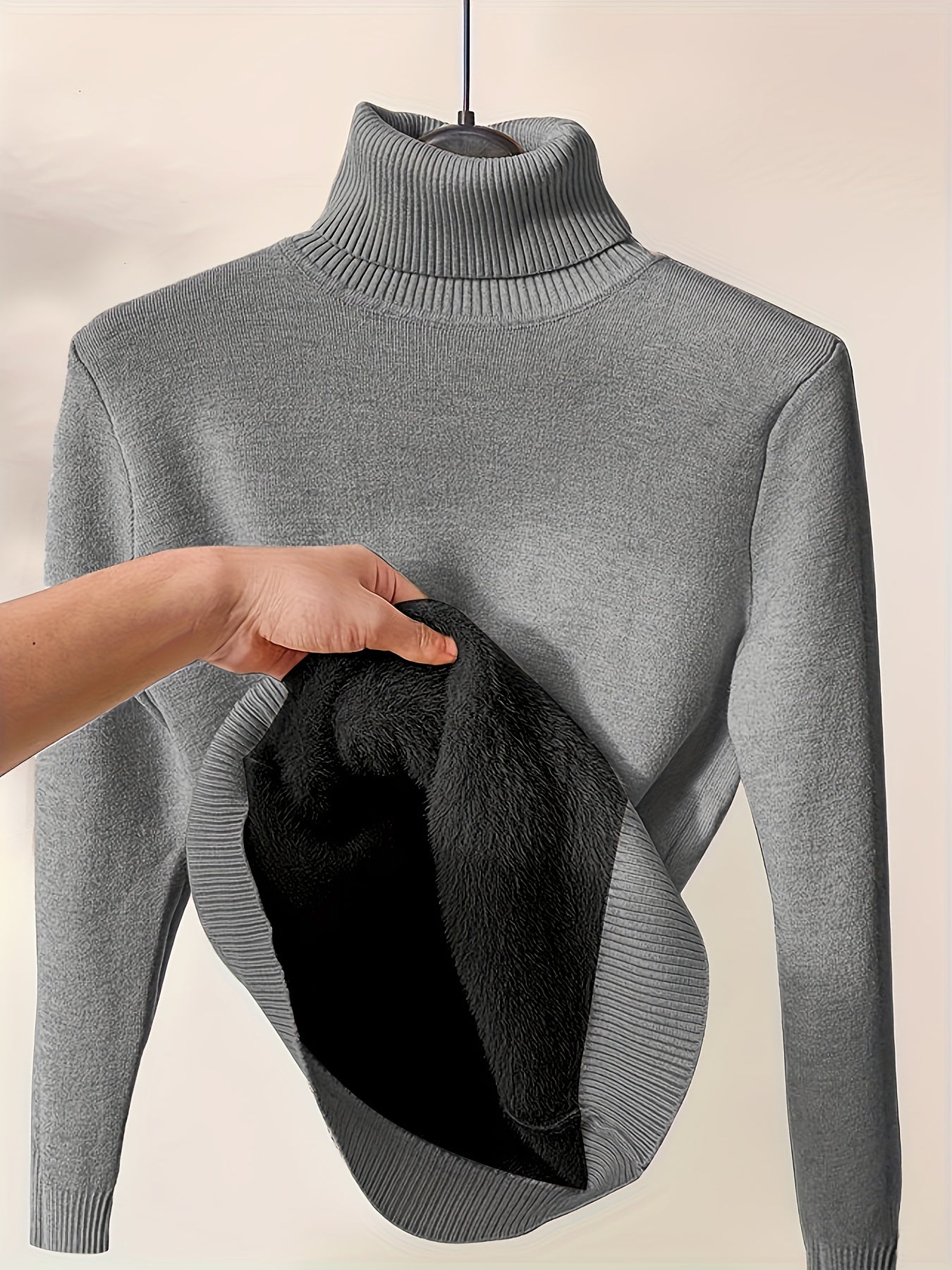 Pravinae - Unisex Thermal Roll Neck