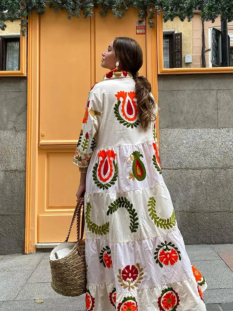 Avino - Elegant and Versatile Long Dress for Summer