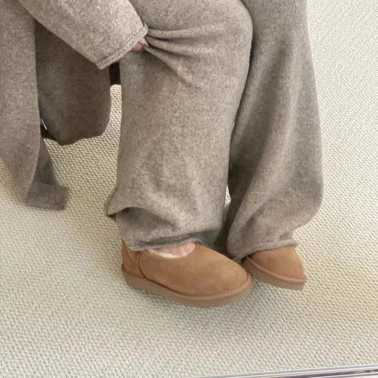 Berthe™ - Zachte en warme imitatiebont schoenen voor dames