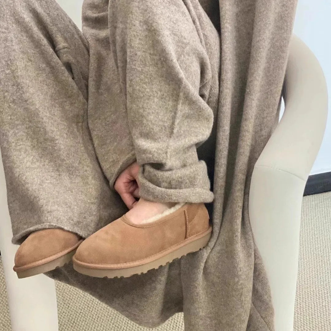 Berthe™ - Zachte en warme imitatiebont schoenen voor dames