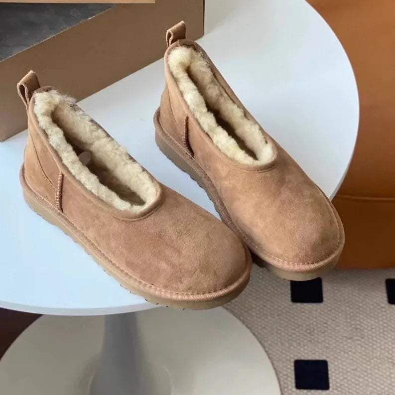 Berthe™ - Zachte en warme imitatiebont schoenen voor dames
