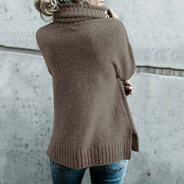 Loveday - Oversized Turtleneck Sweater for Women | Great for Casual Days