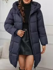 Oralindrea - Lightweight and Elegant Winter Coat with Hood