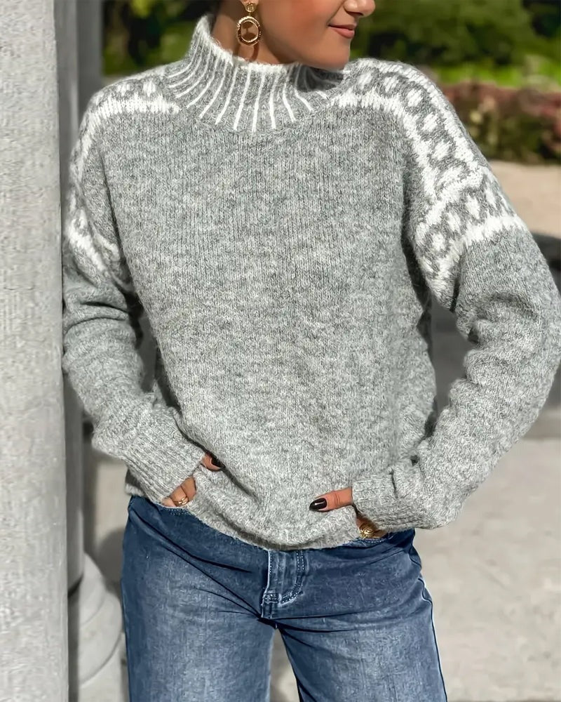 Delvarina - Stylish Casual Sweater for Cool Days