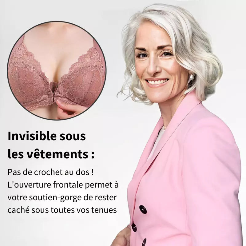 Cira - Wireless bra with front closure (pack of 3)