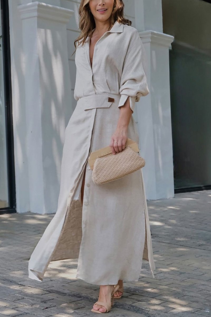 Arwen - Maxi dress with V-neckline
