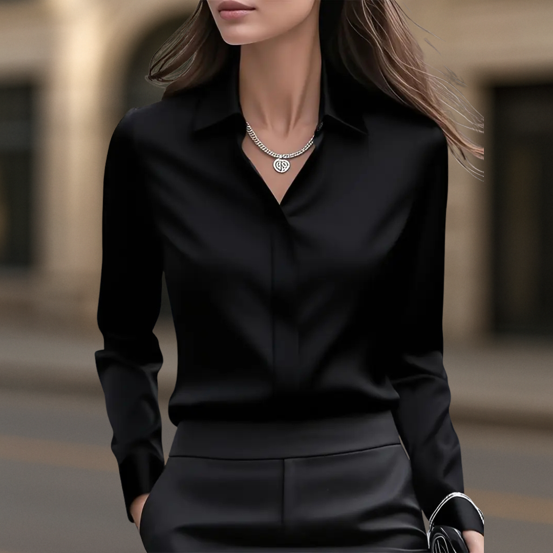 Amelisse - Chic and Timeless Button-Up Blouse for Women