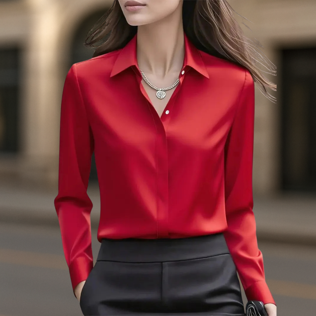 Amelisse - Chic and Timeless Button-Up Blouse for Women