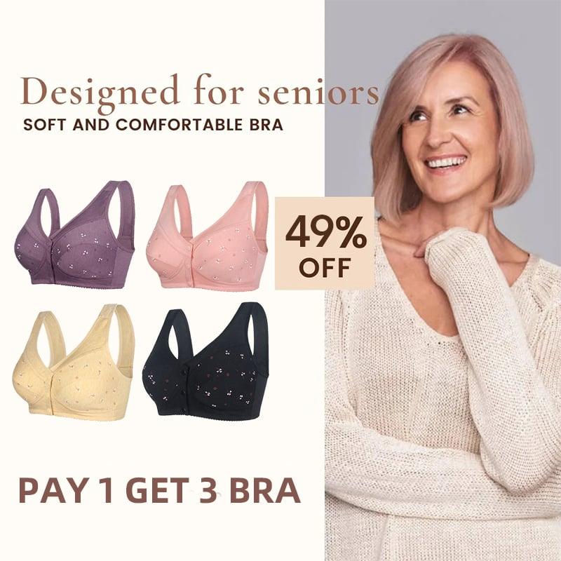 Bloem - Cotton bra with front closure