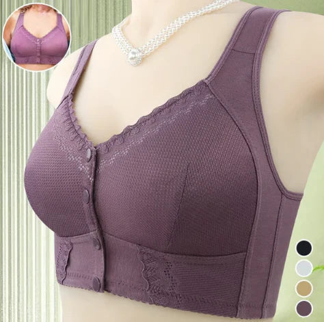 Jetje - Breathable Bra with Front Closure