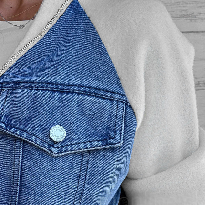 Lilia™ - Denim Zip Jacket