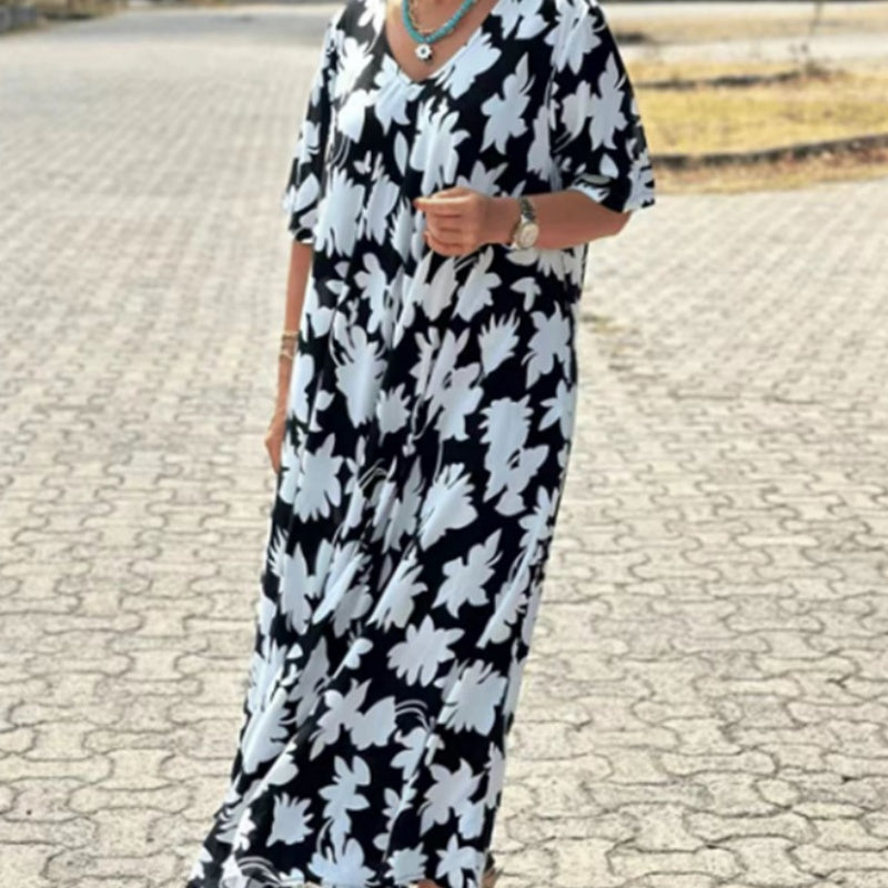 Lilac™ - Casual maxi-jurk met print