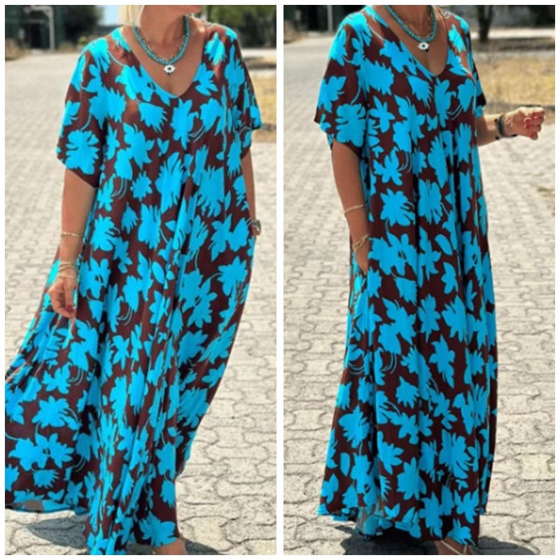 Lilac™ - Casual maxi-jurk met print