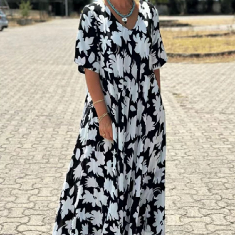 Lilac™ - Casual maxi-jurk met print