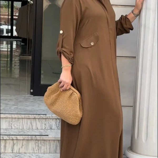 Danae - Women's casual 2-piece set in solid color