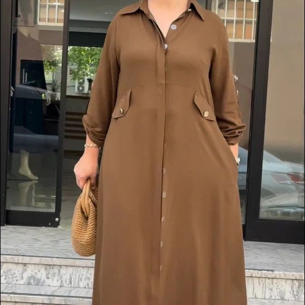 Danae™ - Women's casual 2-piece set in solid color