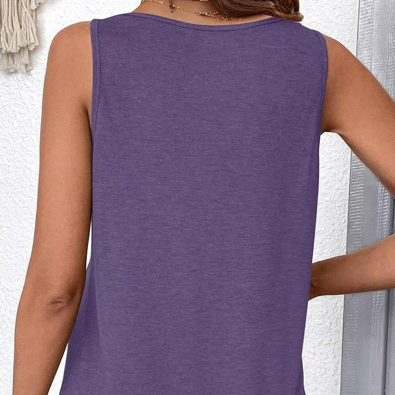 Verena - V-neck sleeveless tank top for women