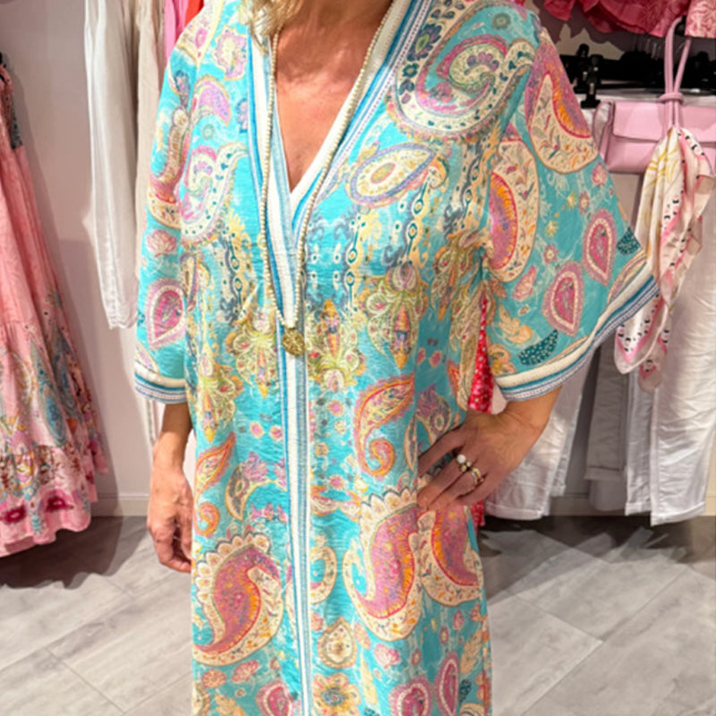 Naelina™ - Comfortable Dress with Casual Print for Women